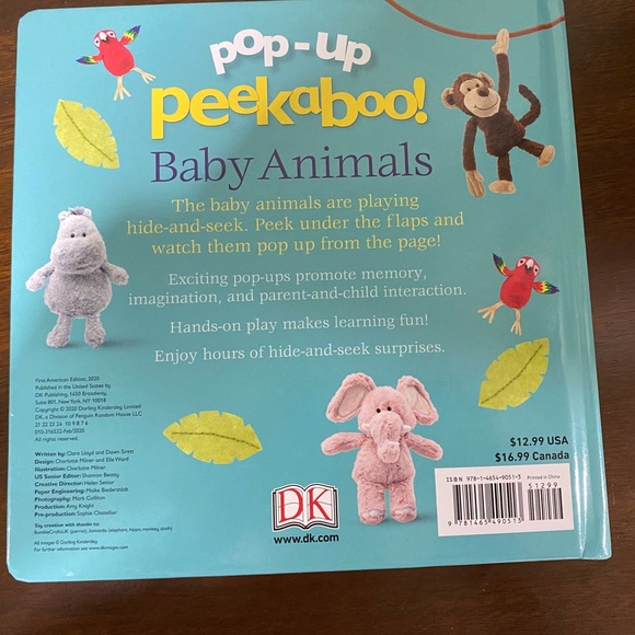 Pop-Up Peekaboo! Baby Animals: A surprise under every flap - Picture 2 of 3
